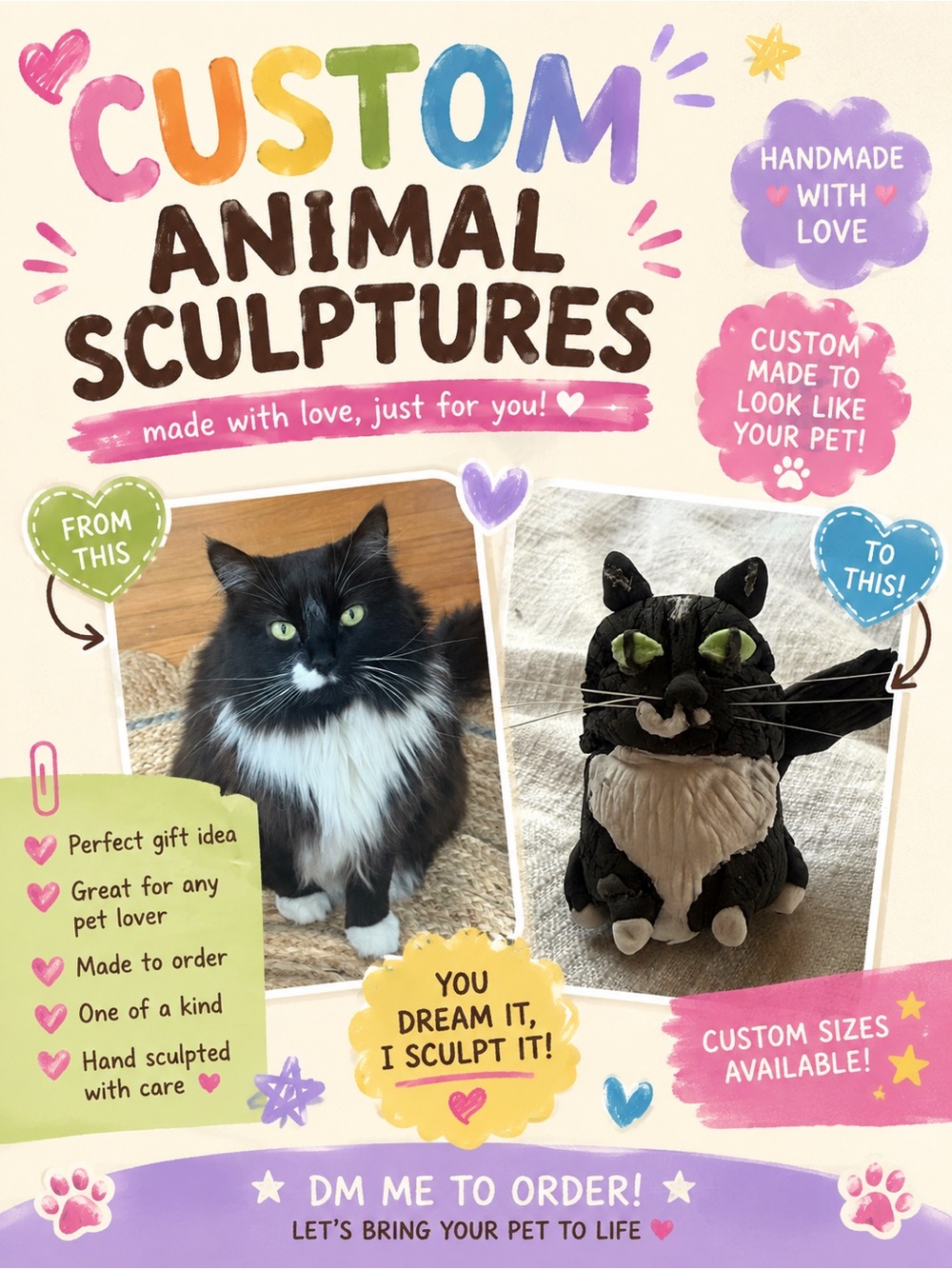 Custom Animal Sculptures !
